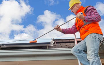 Whimble soft wash roof cleaning